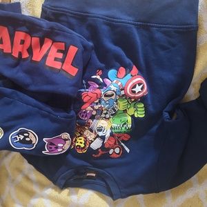 Navy blue Marvel 4yrs Children's Sweatsuit